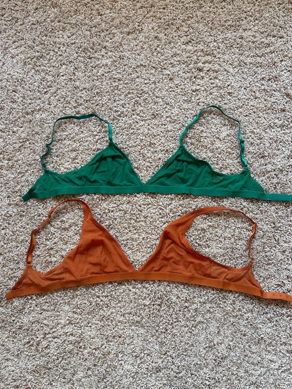 Parade Mesh Bralette lot of 2 Sz M